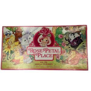 Vintage 1984 Rose Petal Place Magical Teardrops Board Game Parker Brothers